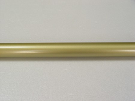 Coating Metal Curtain Rod in Gold - coating_curtain_rod_in_gold
